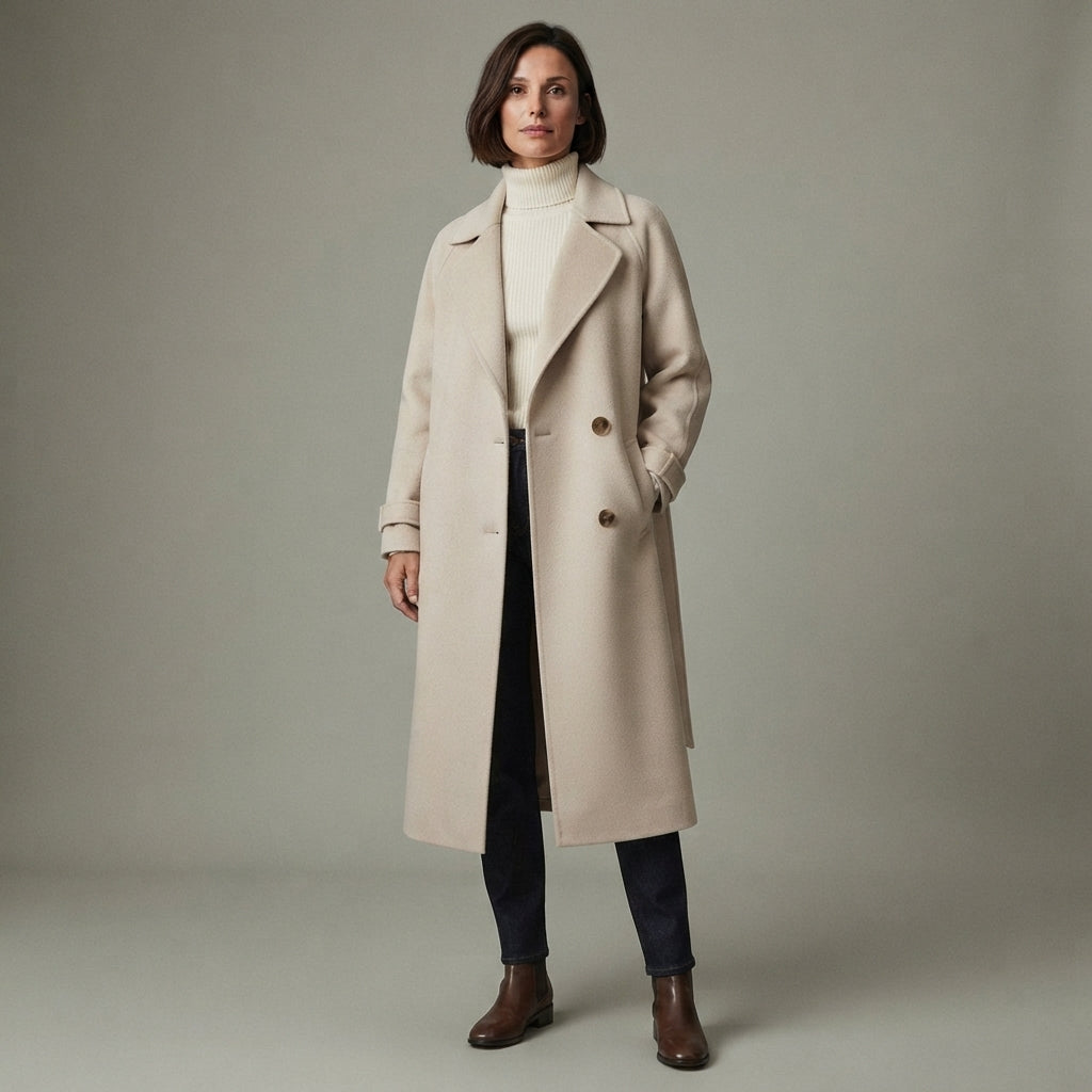 Manteau en laine élégant Laura