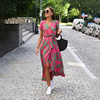 Robe Maxi Coupe Décontractée Elara