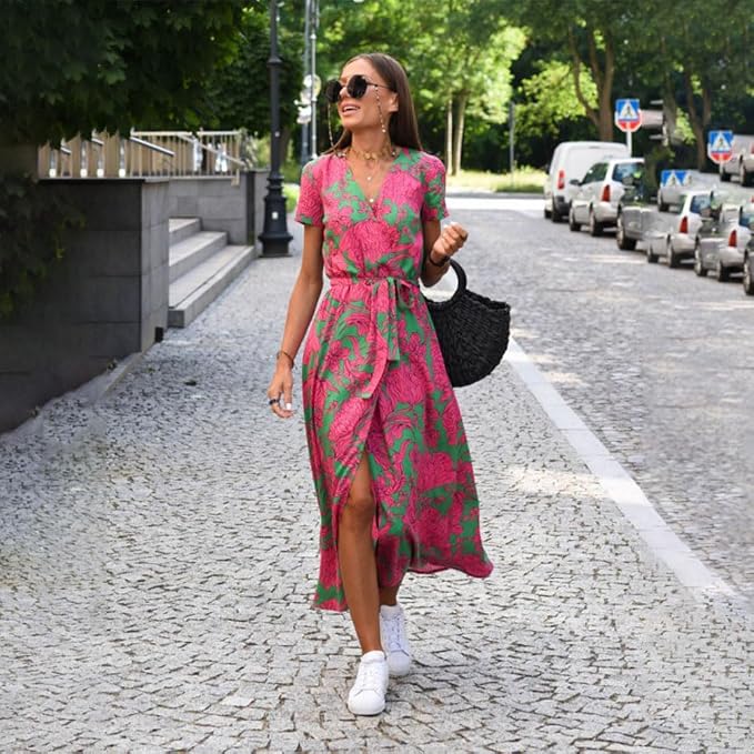 Elara Relaxed Fit Maxi Dress