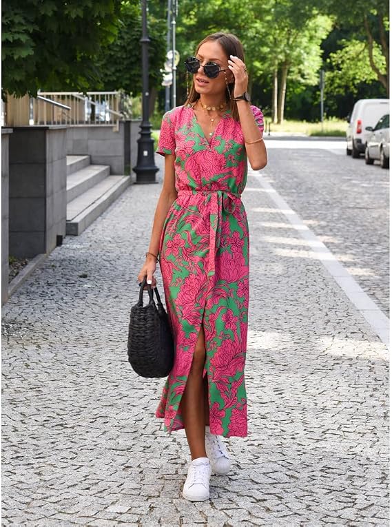 Elara Relaxed Fit Maxi Dress