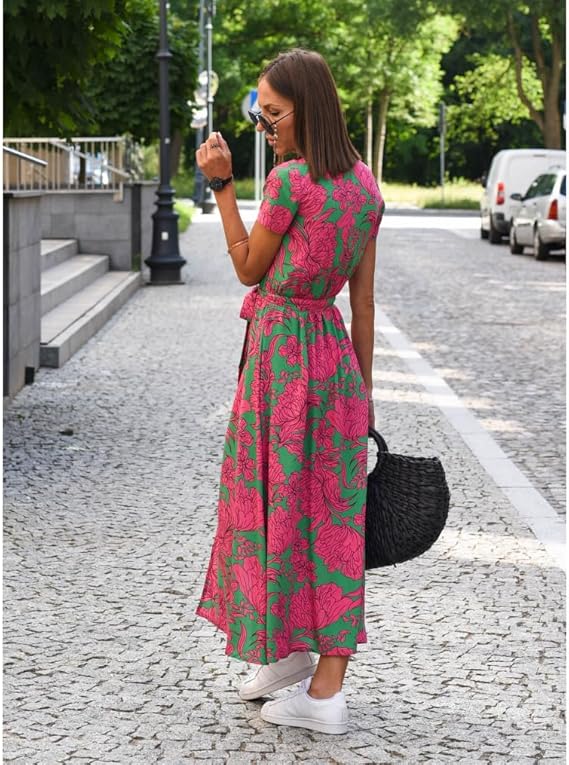 Elara Relaxed Fit Maxi Dress