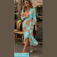 Robe midi d'été chic