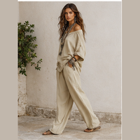 Ensemble blouse et palazzo bohème