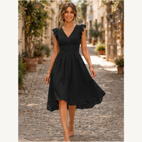 Robe d'été à œillets smockés
