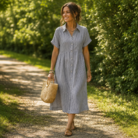 Robe longue fendue à épaules dénudées