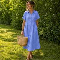 Robe longue fendue à épaules dénudées
