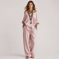 Ensemble blouse et palazzo bohème
