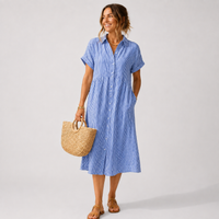 Robe longue fendue à épaules dénudées