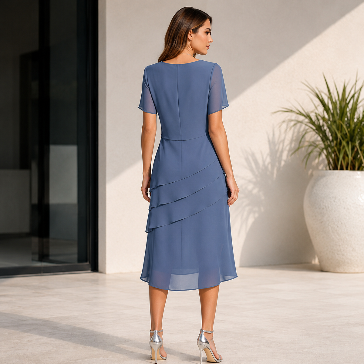 Robe d'été midi bohème