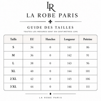 Robe midi asymétrique Serelle Vintage en mousseline