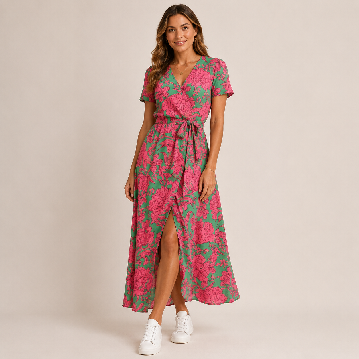 Elara Relaxed Fit Maxi Dress