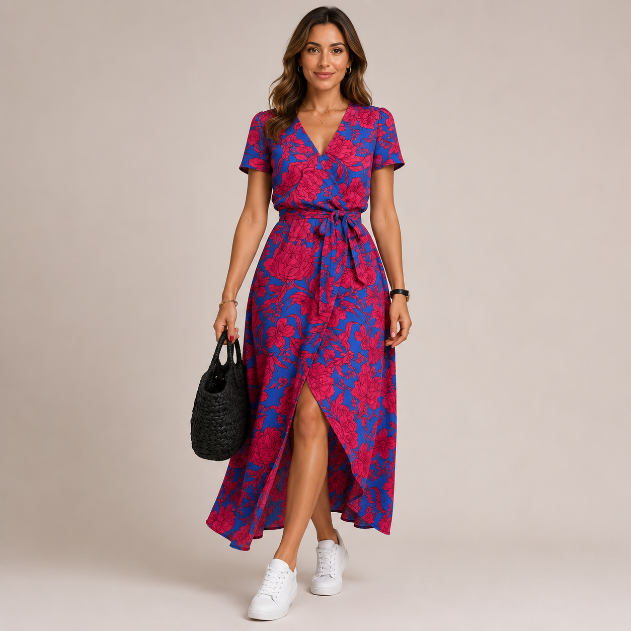 Elara Relaxed Fit Maxi Dress