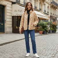 Veste zippée texturée Grimila