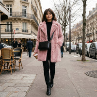 Manteau d'hiver Elina effet mouton