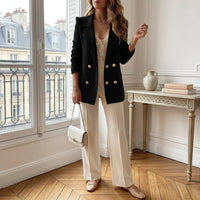 Blazer Vivienne à la coupe ajustée et raffinée