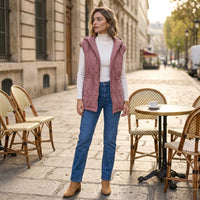 Gilet matelassé à capuche Sabine
