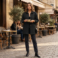 Veste longue matelassée Faith