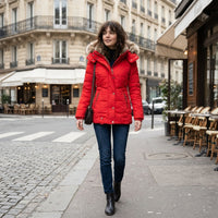 Manteau d'hiver imperméable doublé de polaire