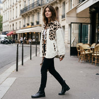 Veste pour femme douce effet laine