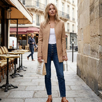 Veste mi-saison élégante et ajustée