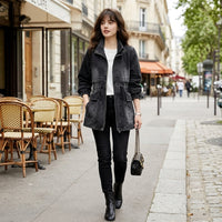 Veste en jean légère et ajustée