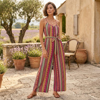 Combinaison rétro hippie chic