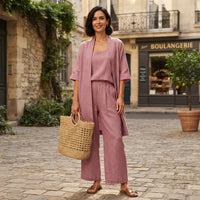 Combinaison ajustée à carreaux pour femme