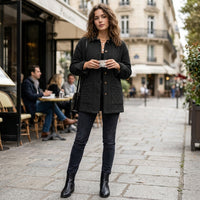 Veste longue matelassée Faith