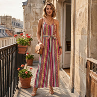 Combinaison rétro hippie chic