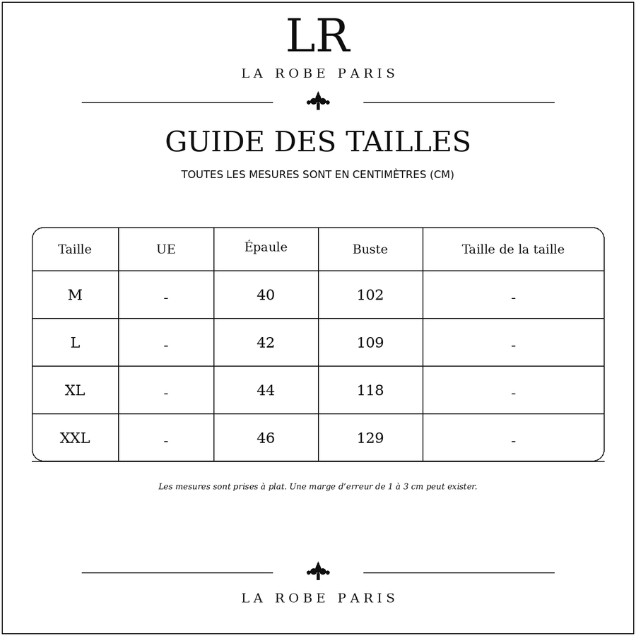 Size guide