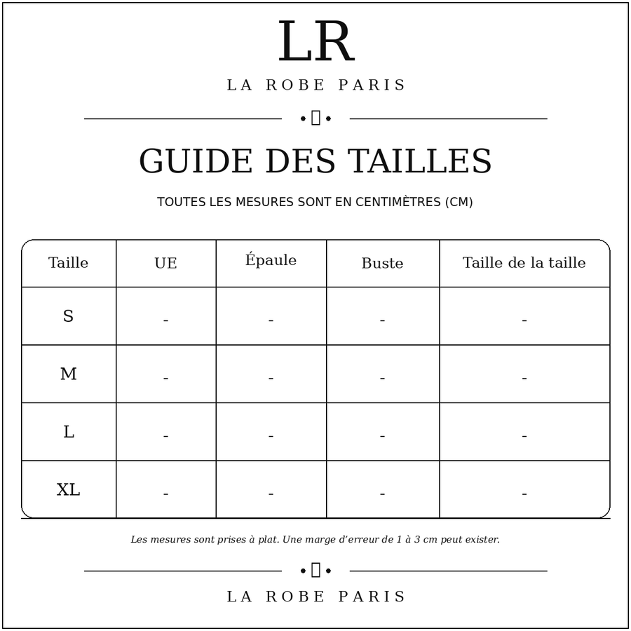 Size guide