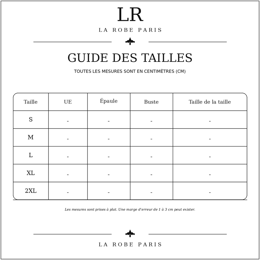 Size guide