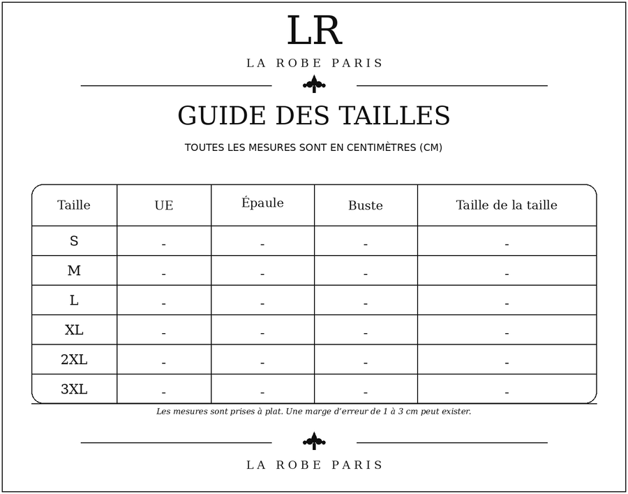 Size guide
