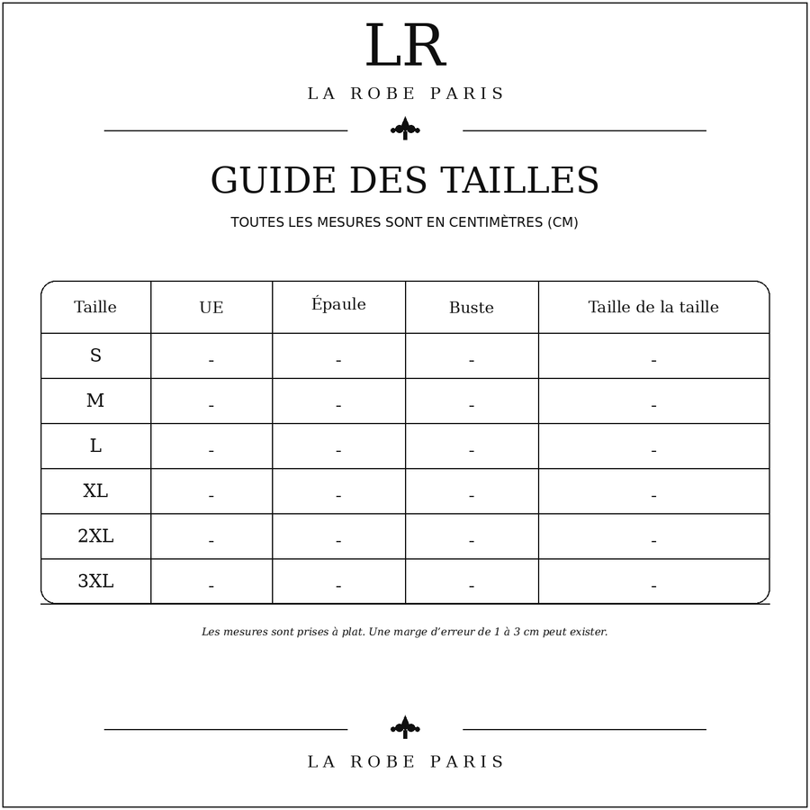 Size guide