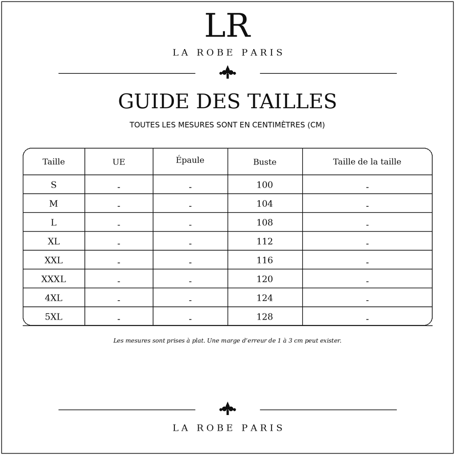 Size guide