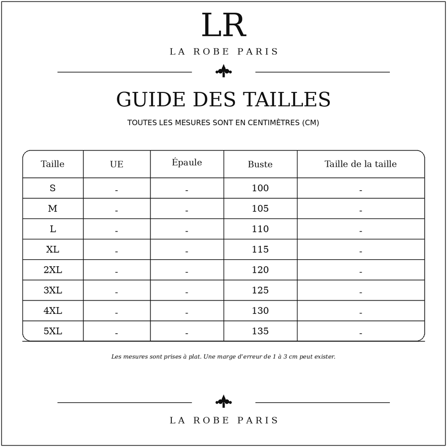 Size guide