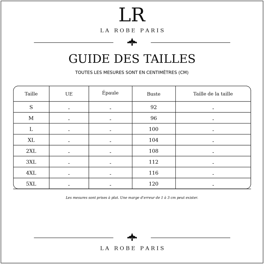Size guide