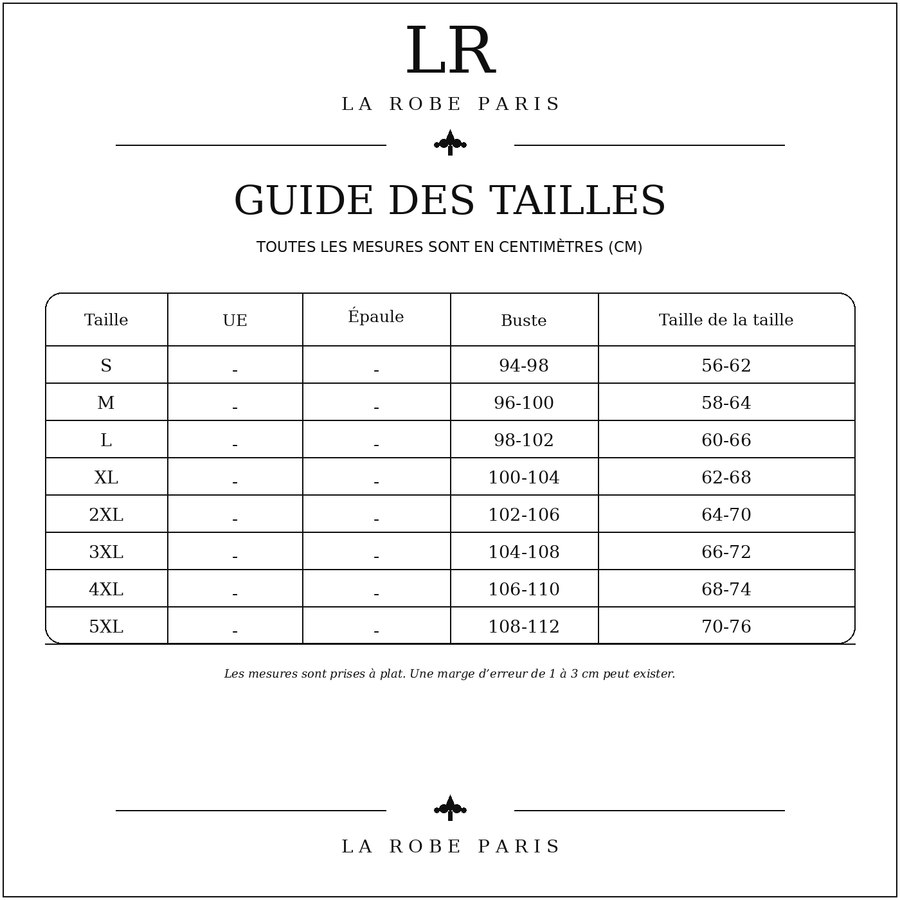 Size guide