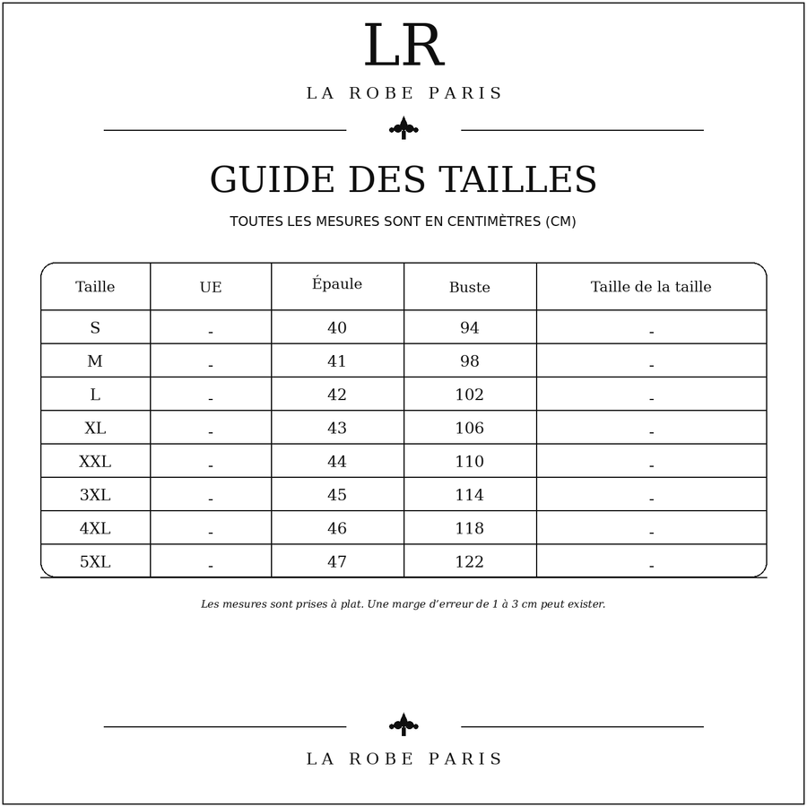 Size guide