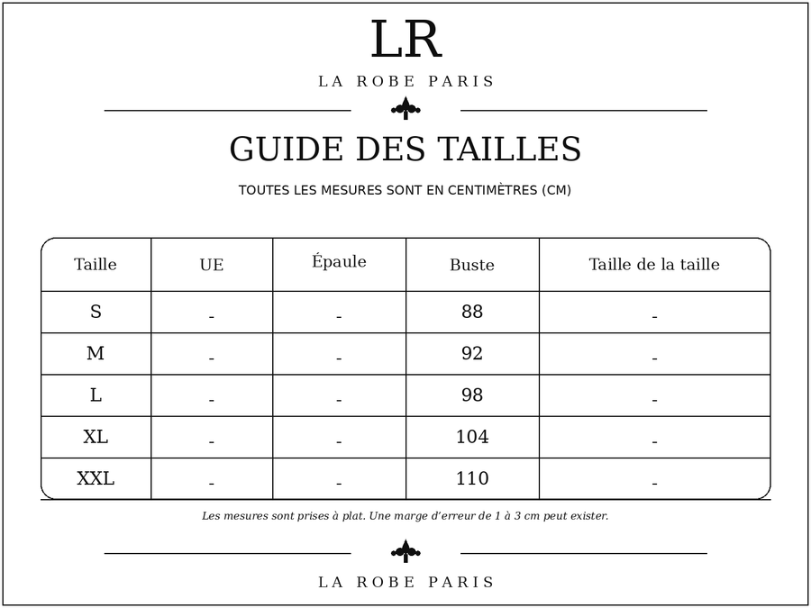 Size guide
