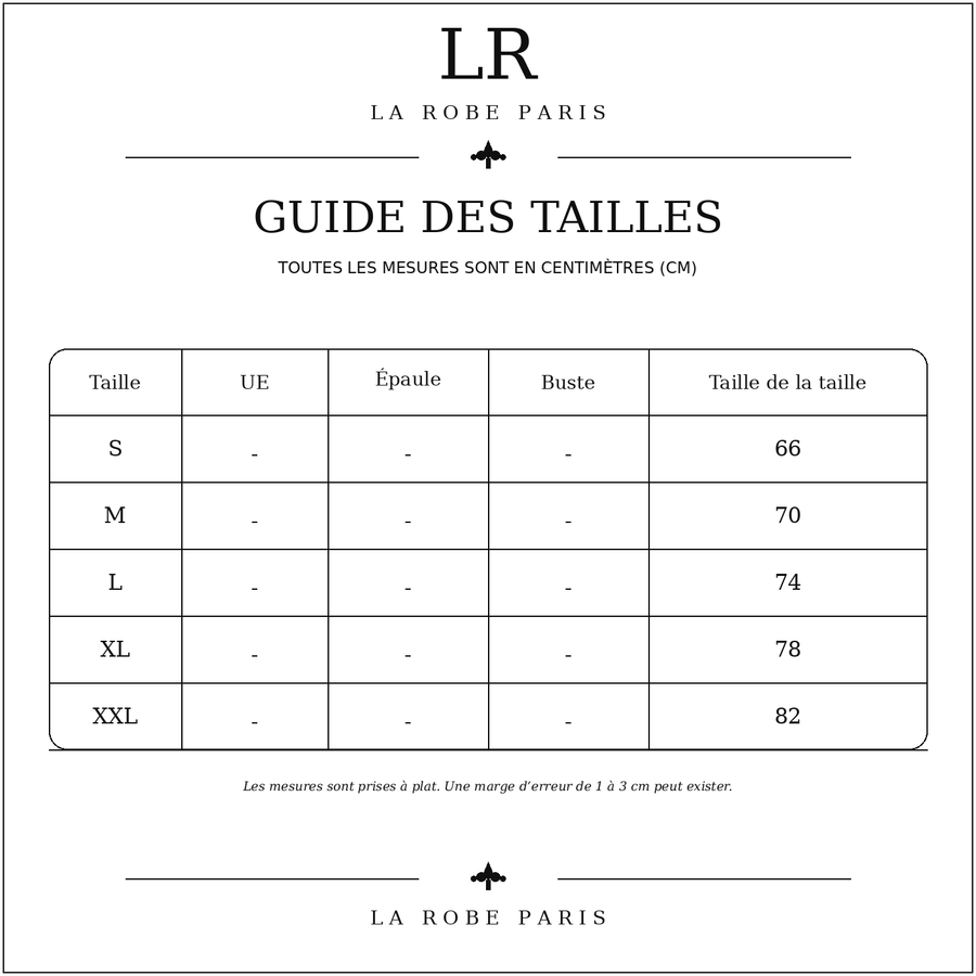 Size guide