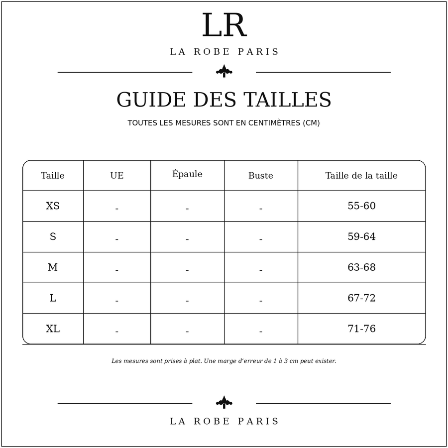 Size guide