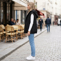 Gilet matelassé à capuche Sabine
