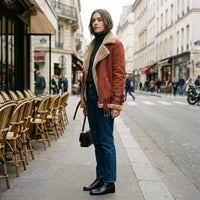 Veste aviateur chaude Sofia