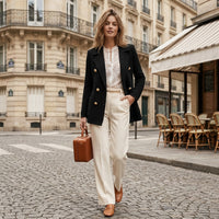 Blazer Vivienne à la coupe ajustée et raffinée