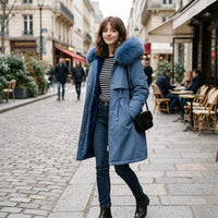 Manteau d'hiver imperméable et isolant