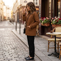 Veste longue matelassée Faith