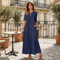Robe longue décontractée Julie avec poches