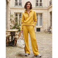 Ensemble détente à demi-zip et bandes latérales