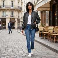 Blouson bomber léger pour femme